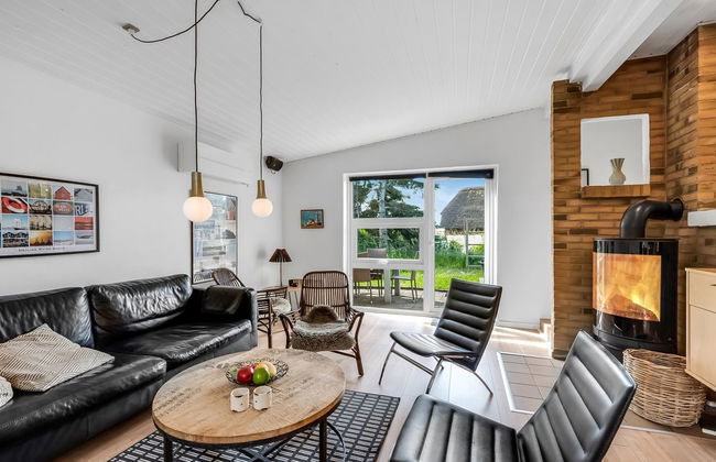 Casa con 4 camere da letto a Ringkøbing con piscina privata e terrazza - Foto 41