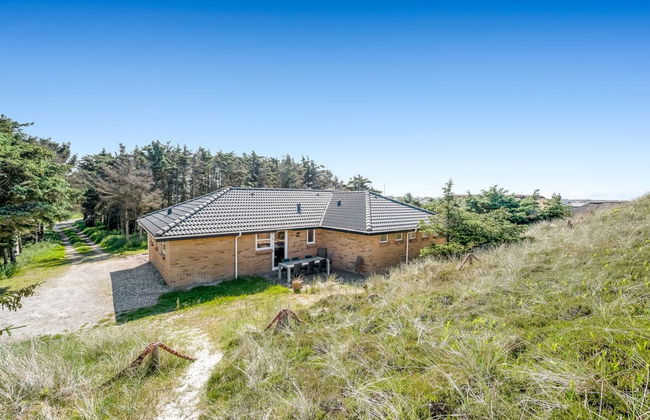 Casa con 4 camere da letto a Ringkøbing con piscina privata e terrazza - Foto 11