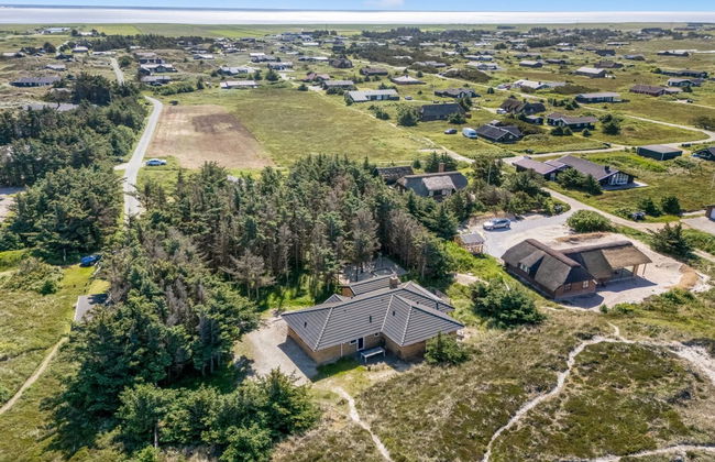 Casa con 4 camere da letto a Ringkøbing con piscina privata e terrazza - Foto 16