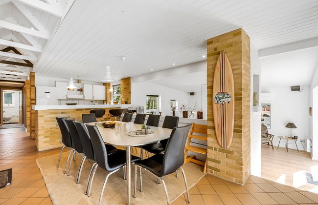 Casa con 4 camere da letto a Ringkøbing con piscina privata e terrazza - Foto 37