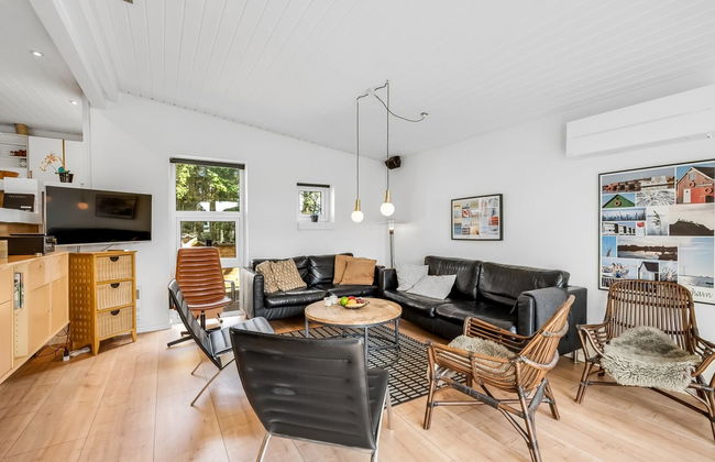 Casa con 4 camere da letto a Ringkøbing con piscina privata e terrazza - Foto 39