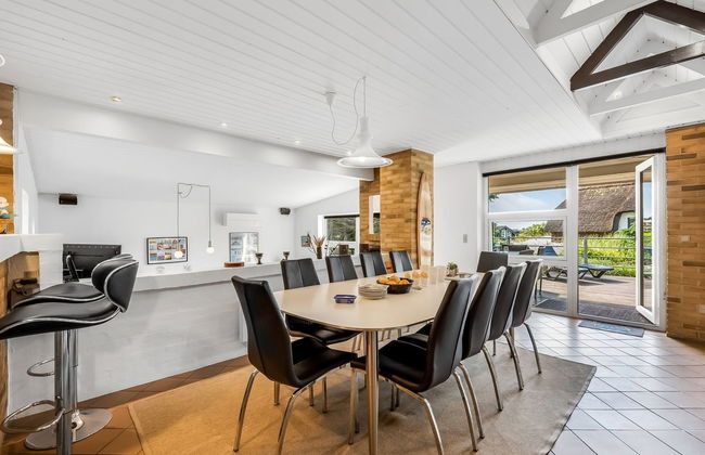 Casa con 4 camere da letto a Ringkøbing con piscina privata e terrazza - Foto 38