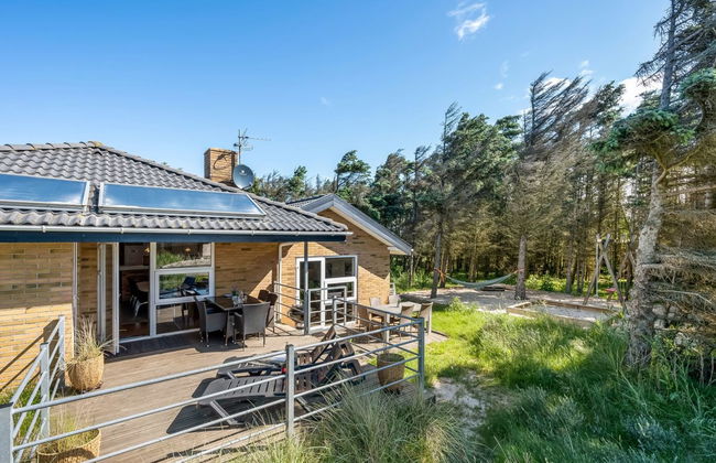 Casa con 4 camere da letto a Ringkøbing con piscina privata e terrazza - Foto 40