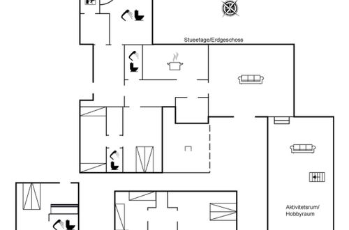 Foto 2 - Casa con 4 camere da letto a Væggerløse con terrazza e sauna