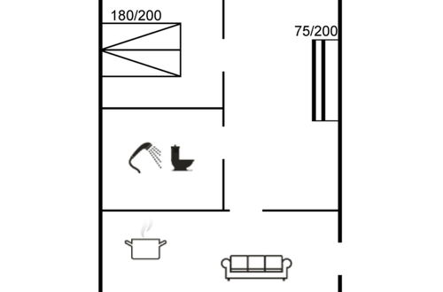 Foto 22 - Appartamento con 2 camere da letto a Rømø con terrazza