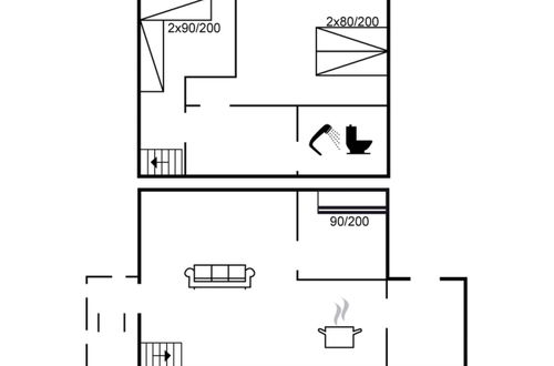 Foto 2 - Apartamento de 3 quartos em Rømø