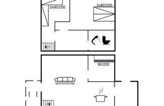 Foto 2 - Apartamento de 3 quartos em Rømø