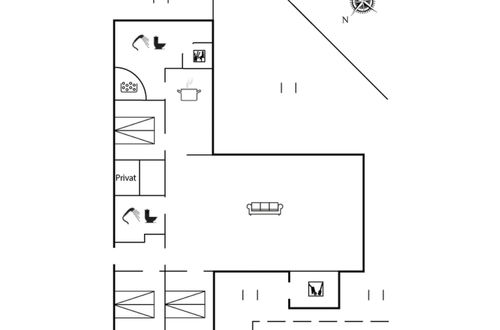 Foto 2 - Casa de 3 quartos em Rømø com sauna