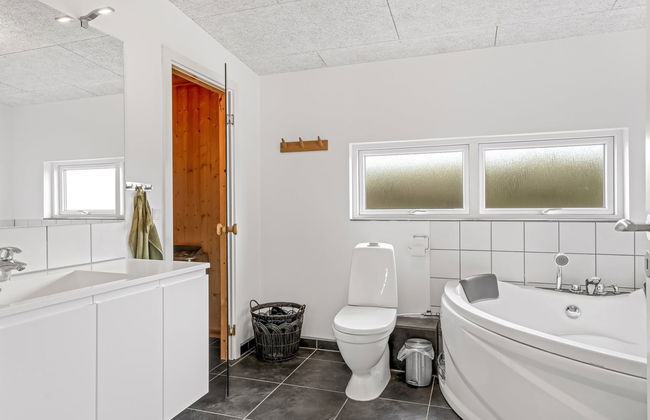 Casa con 4 camere da letto a Klitmøller con terrazza e sauna - Foto 20