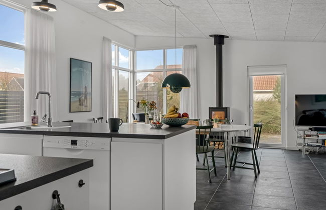 Casa con 4 camere da letto a Klitmøller con terrazza e sauna - Foto 10
