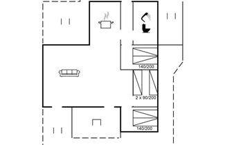 Foto 2 - Haus mit 3 Schlafzimmern in Vejers Strand mit terrasse