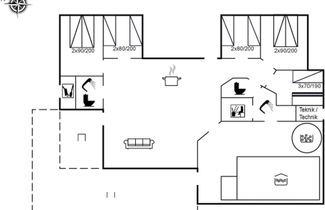 Photo 2 - 5 bedroom House in Saltum with private pool and terrace