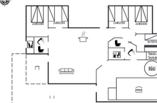 Foto 28 - Casa de 5 habitaciones en Saltum con piscina privada y terraza