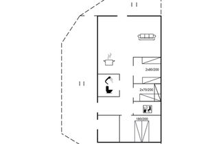 Photo 2 - Maison de 3 chambres à Pandrup avec terrasse et sauna