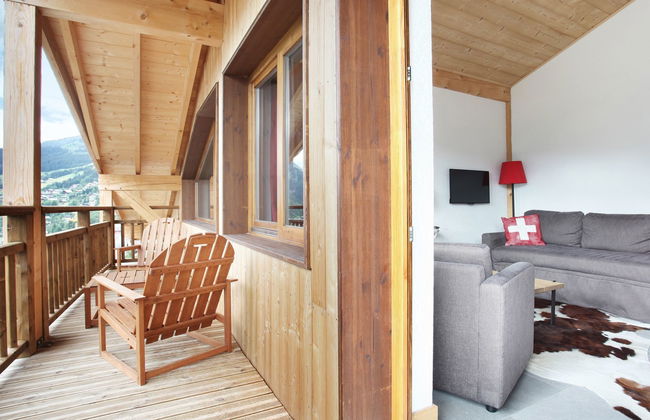 Apartamento de 2 quartos em Châtel com piscina - Foto 13