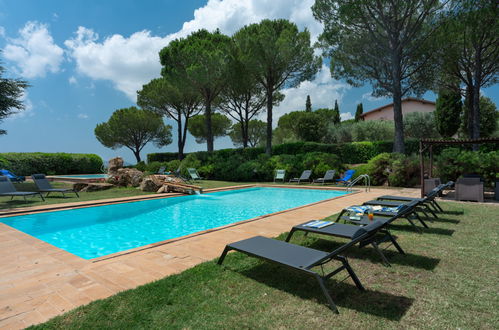 Photo 6 - Maison de 6 chambres à Grosseto avec piscine privée et vues à la mer