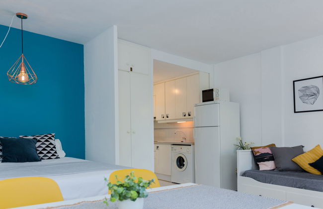 Apartamento de 1 quarto em Dénia com piscina e jardim - Foto 9