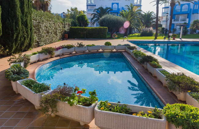 Apartamento de 1 quarto em Dénia com piscina e jardim - Foto 19
