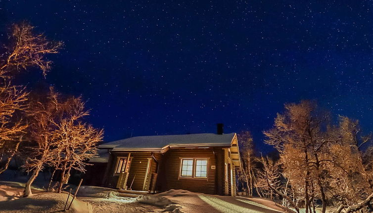 Foto 1 - Haus mit 1 Schlafzimmer in Enontekiö mit sauna und blick auf die berge