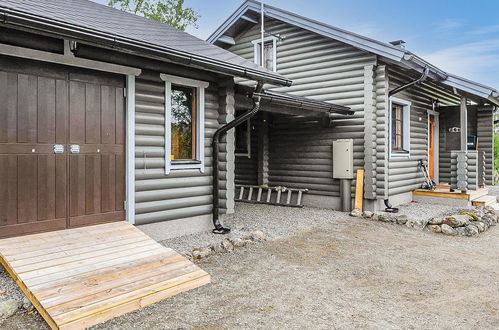 Foto 2 - Haus mit 1 Schlafzimmer in Enontekiö mit sauna und blick auf die berge