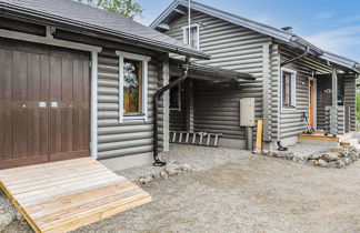 Foto 2 - Haus mit 1 Schlafzimmer in Enontekiö mit sauna und blick auf die berge