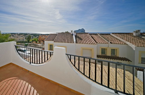 Foto 17 - Casa de 3 habitaciones en Calpe con piscina y vistas al mar