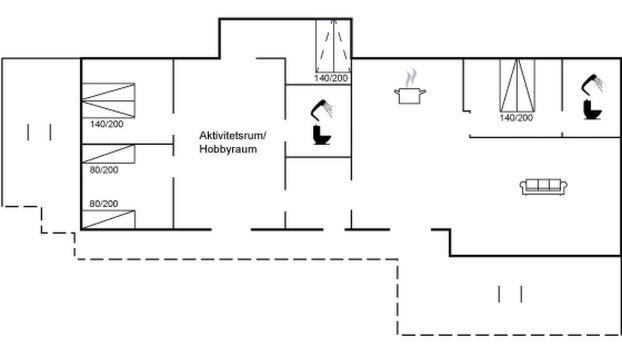 Haus mit 4 Schlafzimmern in Nykøbing M mit terrasse - Foto 4