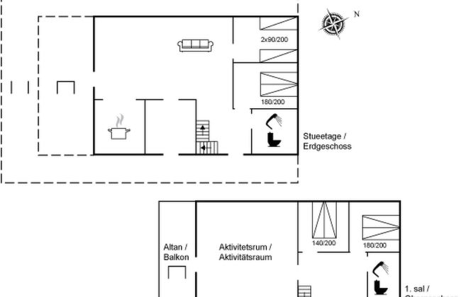 Casa de 4 quartos em Tranekær com terraço - Foto 2