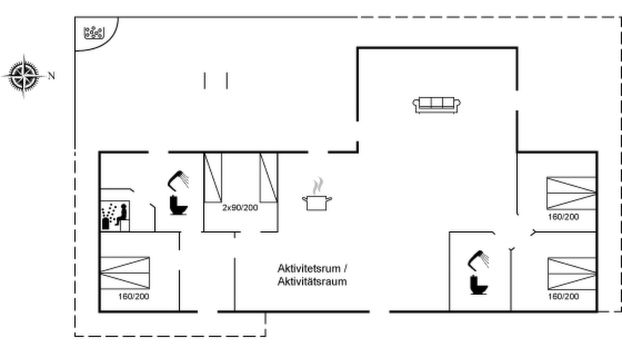Haus mit 4 Schlafzimmern in Haderslev mit terrasse und sauna - Foto 2