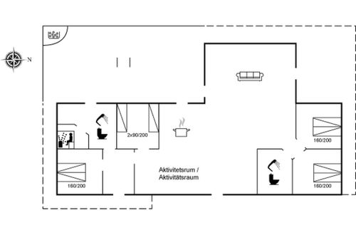 Photo 2 - Maison de 4 chambres à Haderslev avec terrasse et sauna