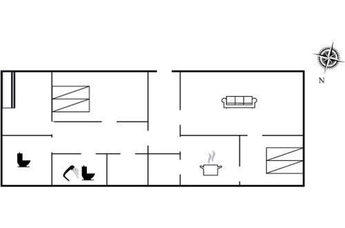 Photo 2 - Maison de 3 chambres à Højer avec terrasse