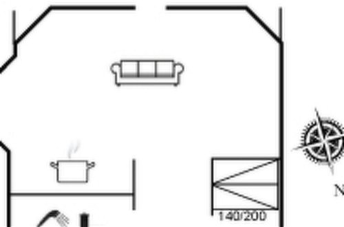 Foto 34 - Casa con 2 camere da letto a Hemmet con terrazza