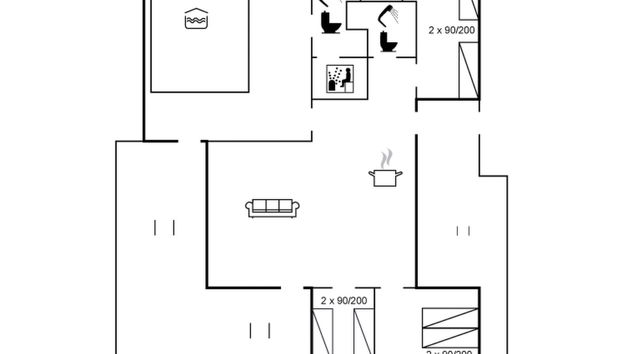 Haus mit 3 Schlafzimmern in Lønstrup mit privater pool und terrasse - Foto 2
