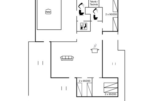 Photo 2 - Maison de 3 chambres à Lønstrup avec piscine privée et terrasse