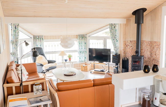Casa con 3 camere da letto a Bindslev con terrazza e sauna - Foto 21