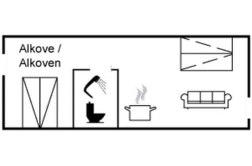 Foto 11 - Appartamento con 1 camera da letto a Rømø con terrazza