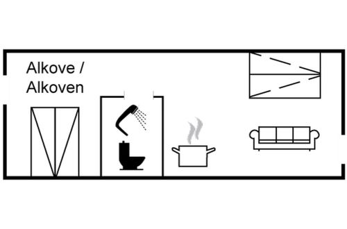 Foto 12 - Appartamento con 1 camera da letto a Rømø con terrazza