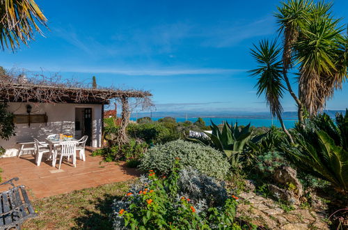 Foto 1 - Casa de 1 habitación en Monte Argentario con piscina y vistas al mar