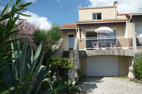 Foto 1 - Casa de 3 quartos em Saint-Palais-sur-Mer com terraço e vistas do mar