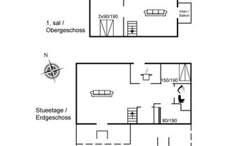 Foto 2 - Casa con 3 camere da letto a Rømø con terrazza