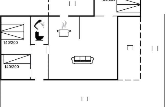 Casa de 3 quartos em Løgstør com terraço - Foto 1