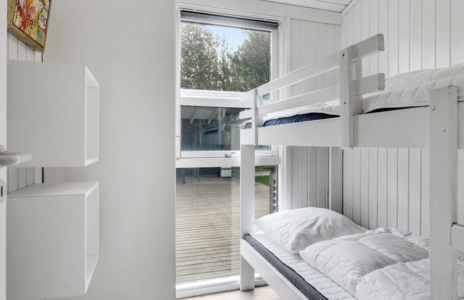 Casa de 3 quartos em Jerup com piscina privada e terraço - Foto 18