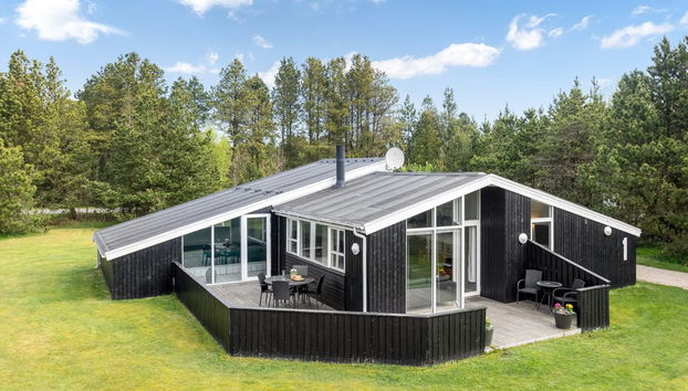 Casa con 3 camere da letto a Jerup con piscina privata e terrazza - Foto 5