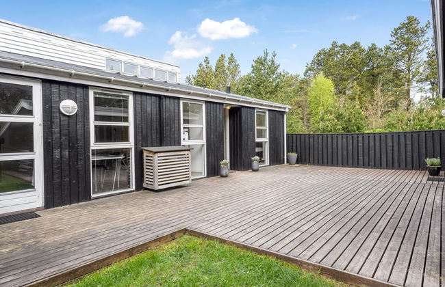Casa de 3 quartos em Jerup com piscina privada e terraço - Foto 6