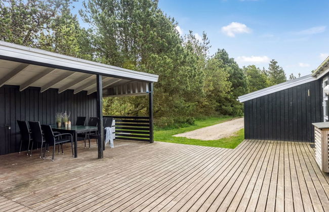 Casa de 3 quartos em Jerup com piscina privada e terraço - Foto 8
