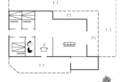 Foto 2 - Casa con 3 camere da letto a Rudkøbing con terrazza e vasca idromassaggio