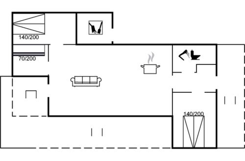 Foto 25 - Casa con 3 camere da letto a Hals con terrazza