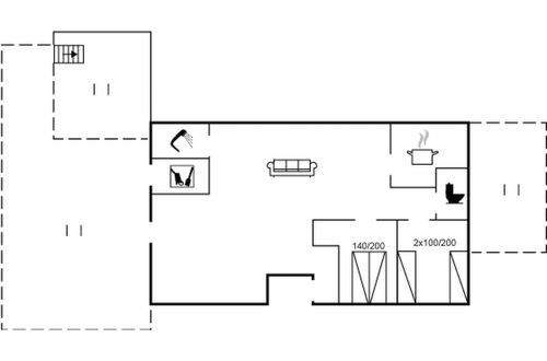 Foto 23 - Casa con 2 camere da letto a Vesterø Havn con terrazza