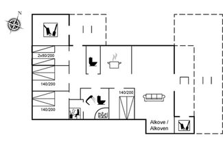 Foto 2 - Casa con 4 camere da letto a Storvorde con terrazza e sauna