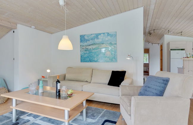 Casa de 4 quartos em Storvorde com terraço e sauna - Foto 13